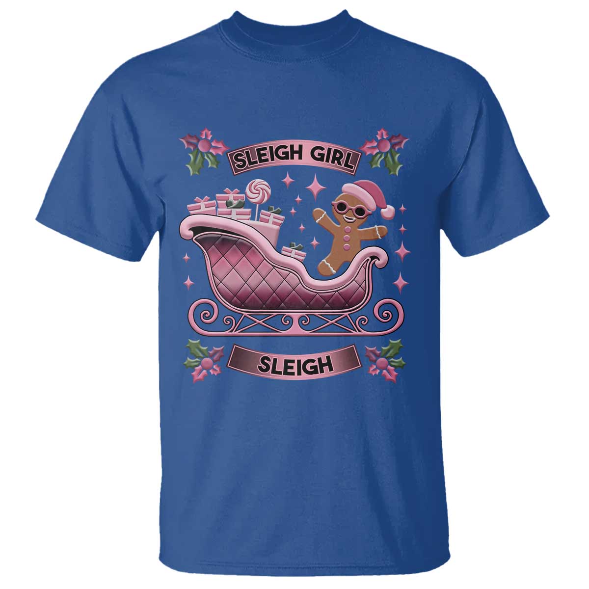 groovy-pink-christmas-gingerbrad-t-shirt-sleigh-girl-sleigh-festive-xmas-holiday-girls