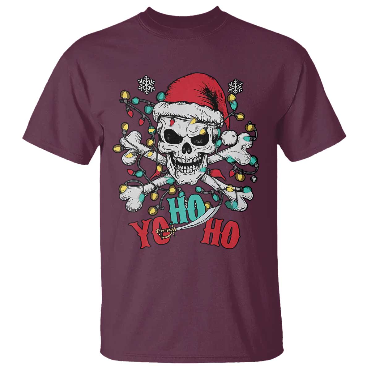 christmas-pirate-skull-t-shirt-yo-ho-ho-boat-cruise-xmas-crossbones