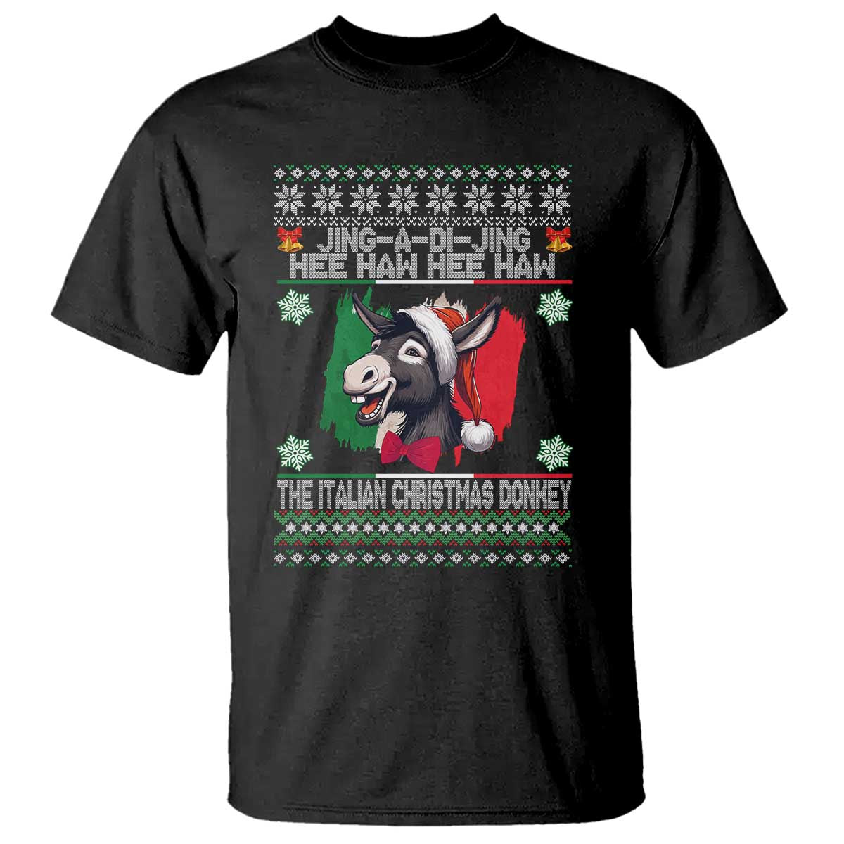 italian-christmas-donkey-t-shirt-funny-jing-a-di-jing-hee-haw-italy-flag