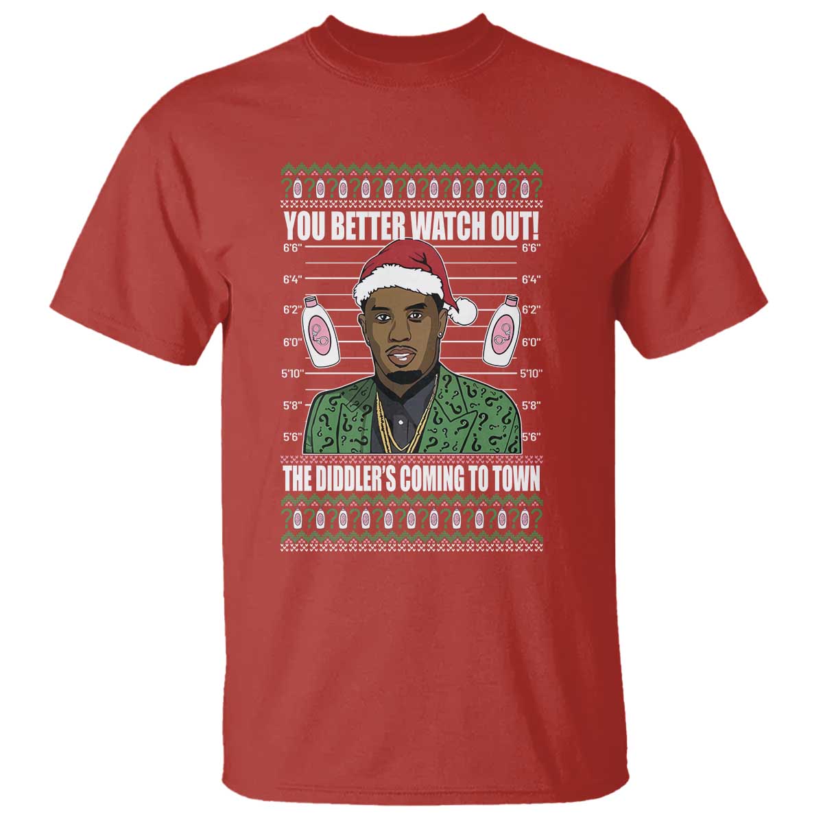 funny-christmas-sarcastic-diddy-t-shirt-you-better-watch-out-the-diddler-coming-to-town
