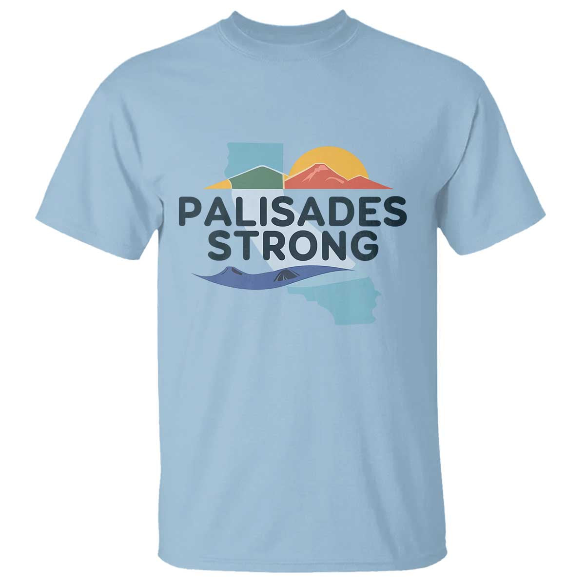 palisades-strong-t-shirt-support-california-la-relief
