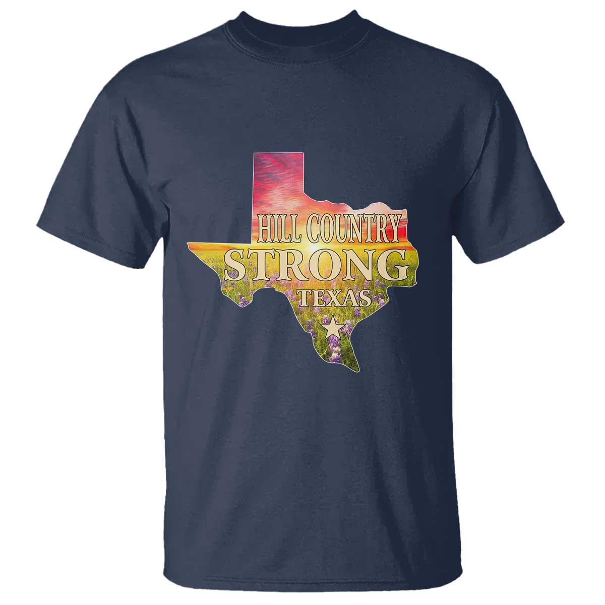 hill-country-strong-texas-t-shirt-sunset-bluebonnet-resilience