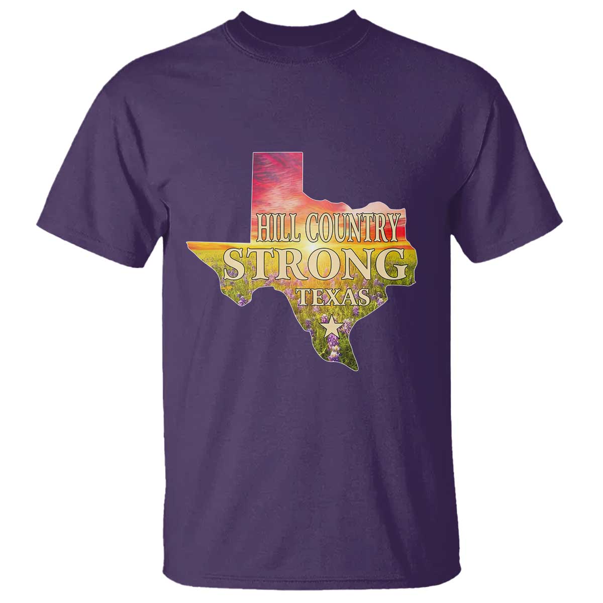 hill-country-strong-texas-t-shirt-sunset-bluebonnet-resilience