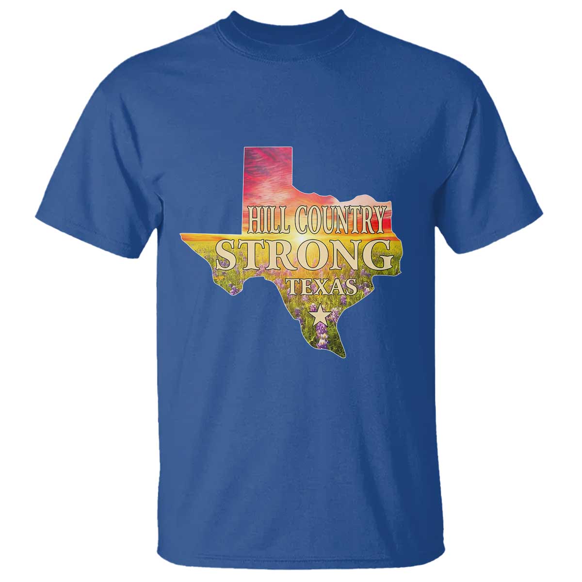 hill-country-strong-texas-t-shirt-sunset-bluebonnet-resilience