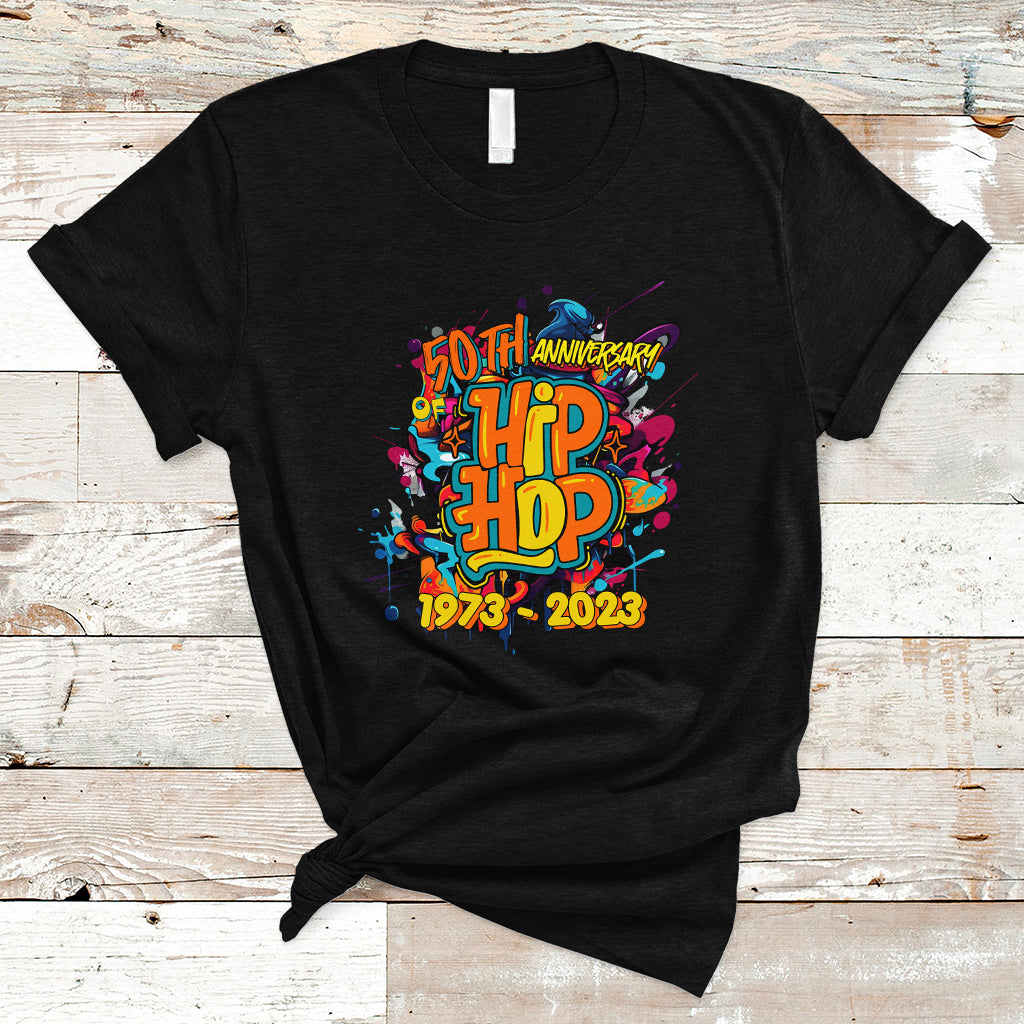 50-years-old-fifty-50th-anniversary-of-hip-hop-t-shirt