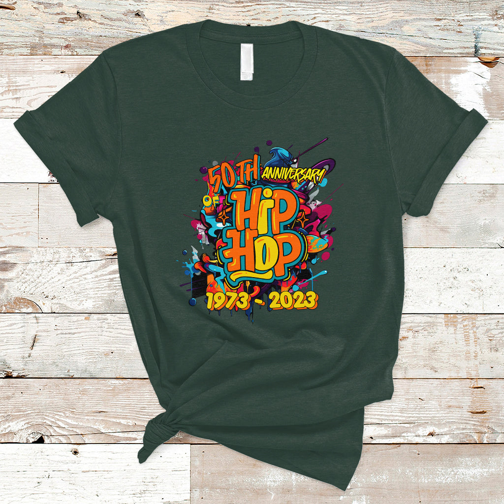 50-years-old-fifty-50th-anniversary-of-hip-hop-t-shirt