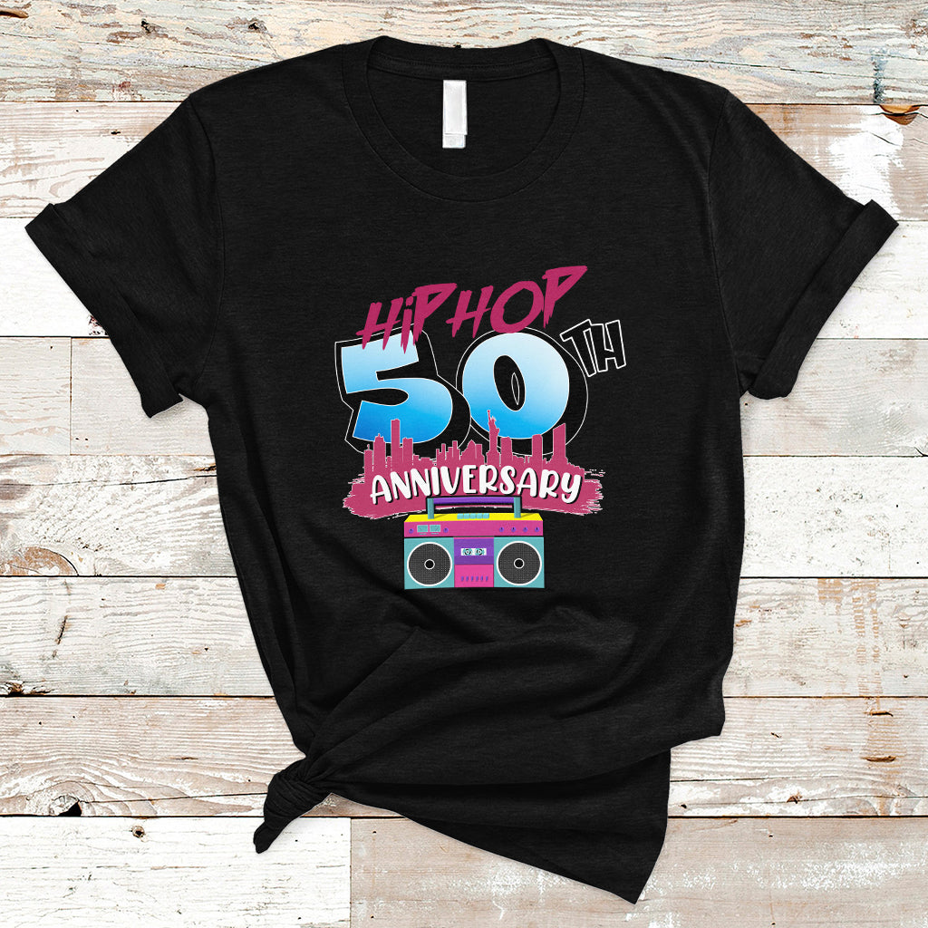 50-years-old-hip-hop-50th-anniversary-of-hip-hop-t-shirt
