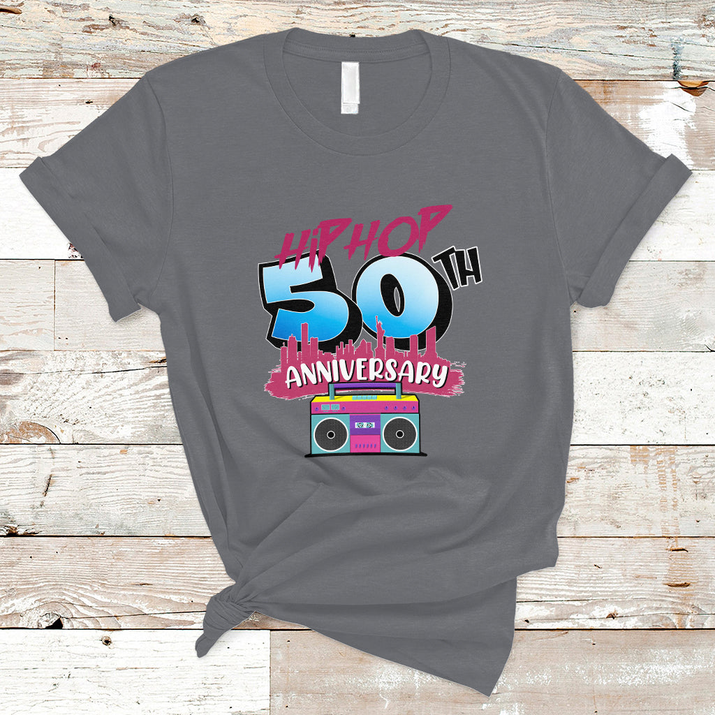 50-years-old-hip-hop-50th-anniversary-of-hip-hop-t-shirt