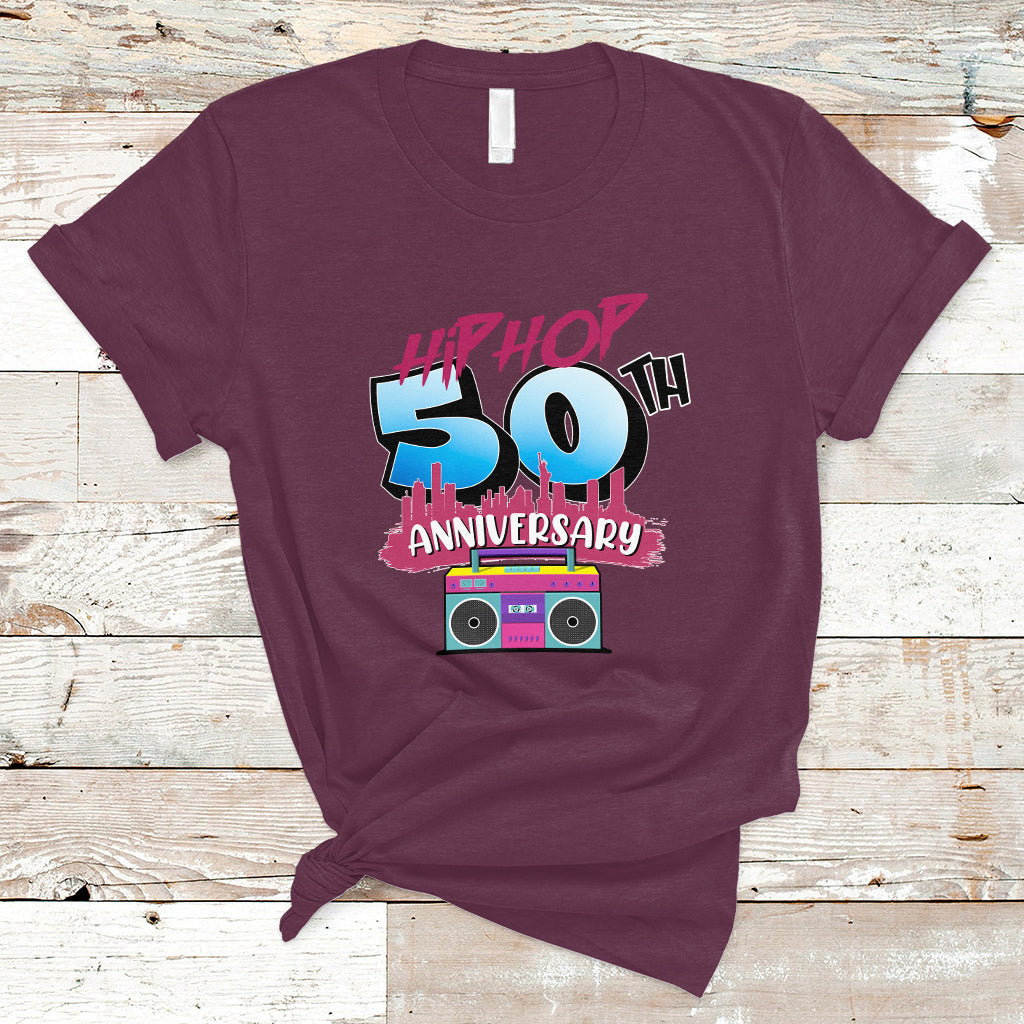 50-years-old-hip-hop-50th-anniversary-of-hip-hop-t-shirt