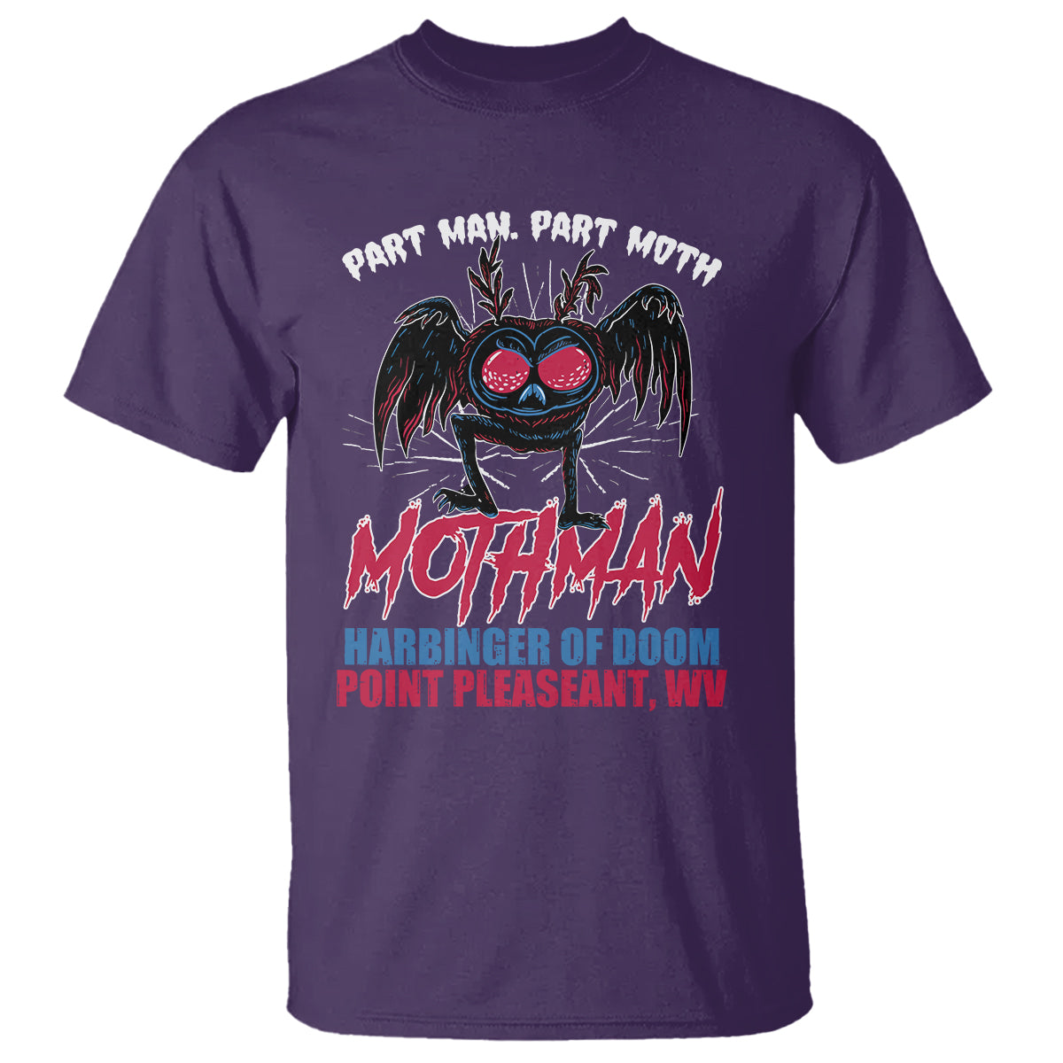 funny-mothman-t-shirt-part-man-part-moth-harbinger-of-doom-point-pleasent-wv