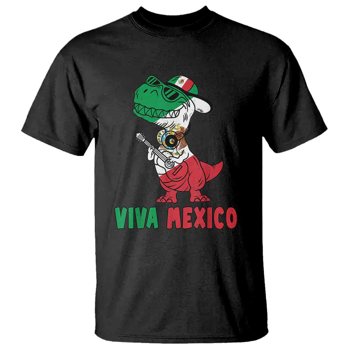 viva-mexico-t-shirt-funny-mexican-dance-dinosaur-hispanic-heritage