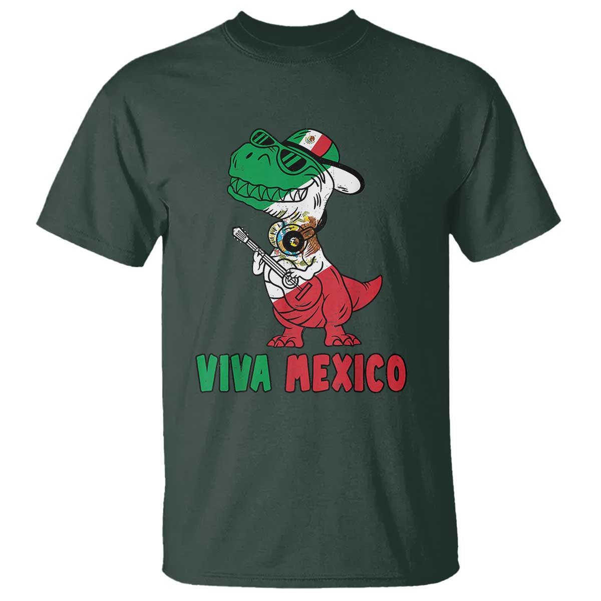 viva-mexico-t-shirt-funny-mexican-dance-dinosaur-hispanic-heritage