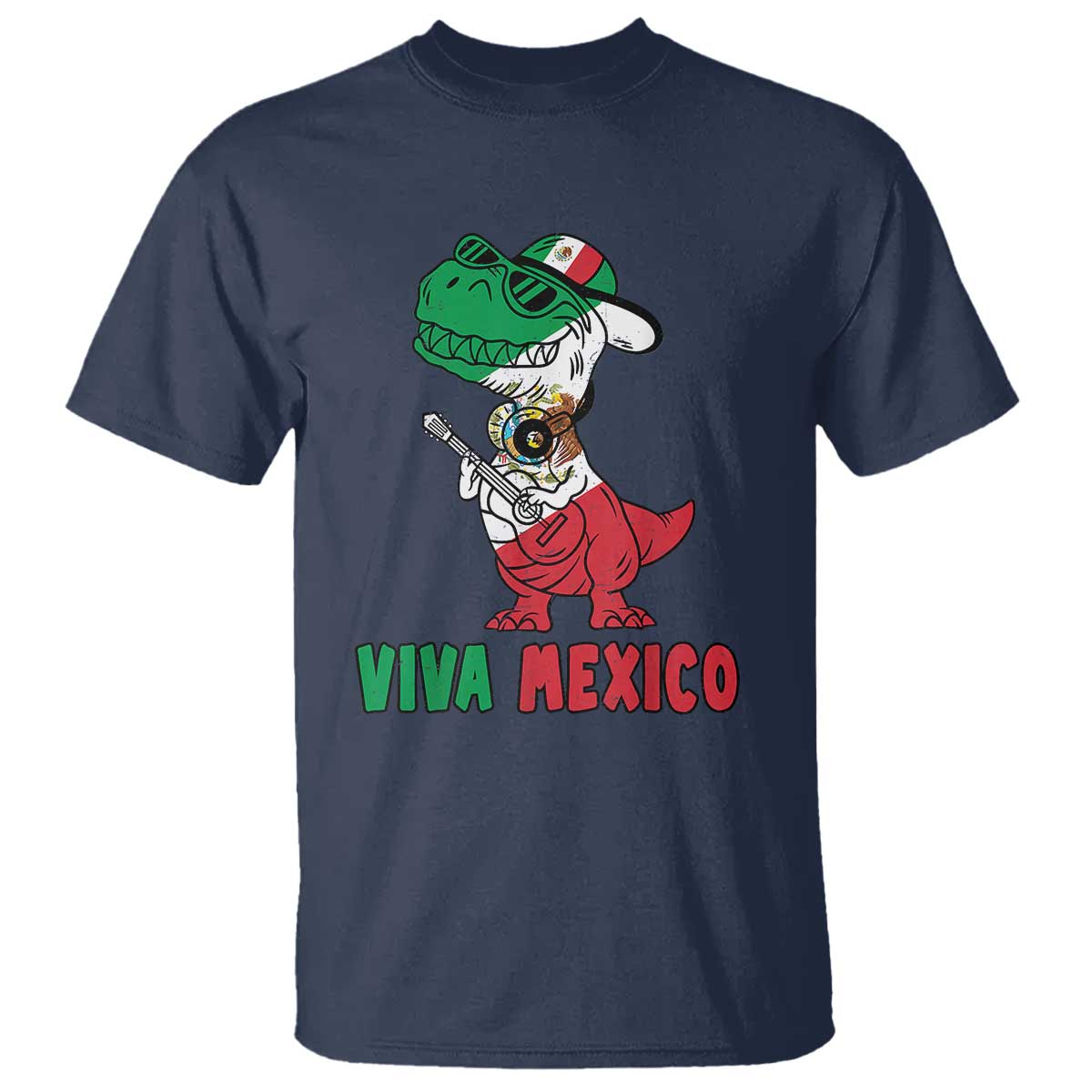viva-mexico-t-shirt-funny-mexican-dance-dinosaur-hispanic-heritage