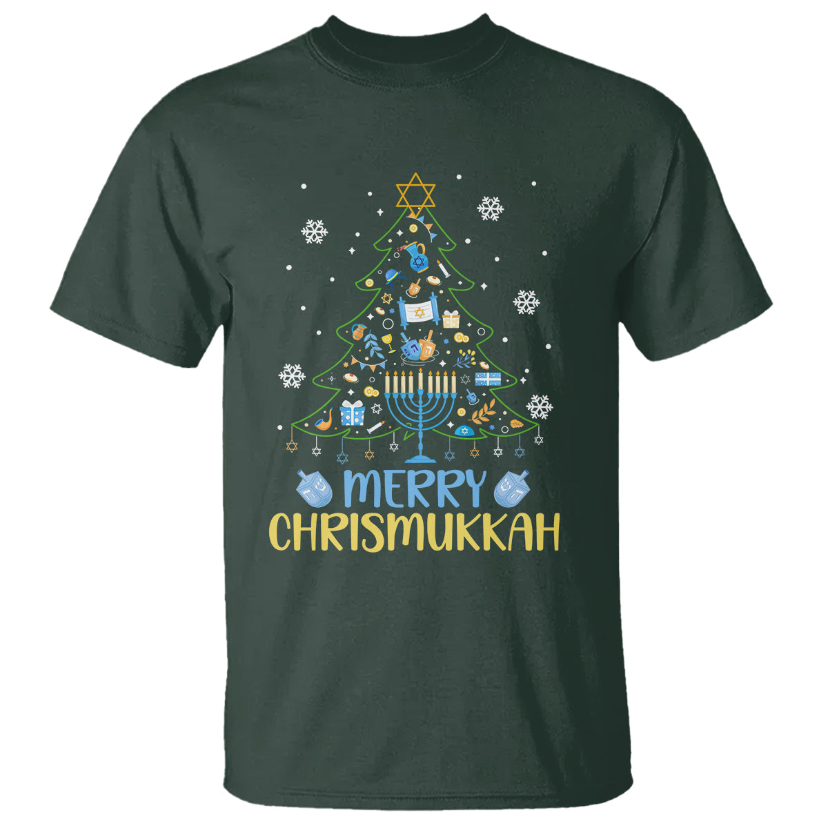 christmas-hanukkah-t-shirt-merry-christmukkah-jewish-christmas-tree-chanukah-hanukkah