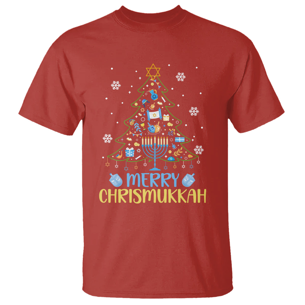 christmas-hanukkah-t-shirt-merry-christmukkah-jewish-christmas-tree-chanukah-hanukkah