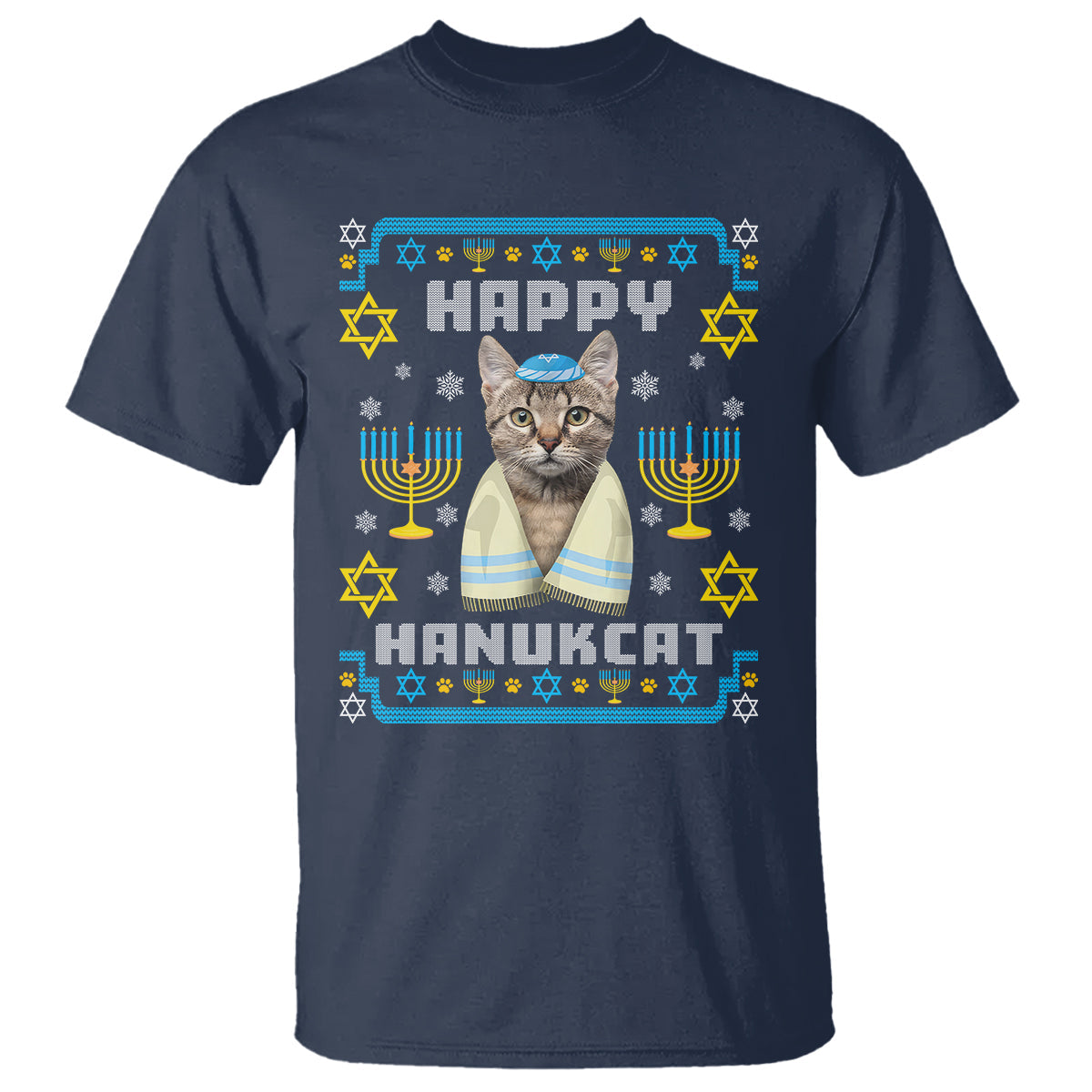 hanukkah-cat-t-shirt-happy-hanukcat-jewish-hanukkah-cat-menorah-ugly-chanukah