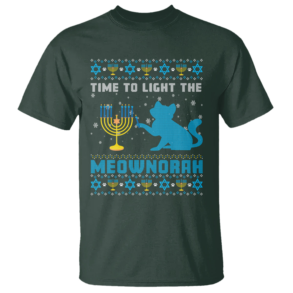 hanukkah-cat-t-shirt-light-the-meownorah-jewish-hanukkah-cat-menorah-chanukah
