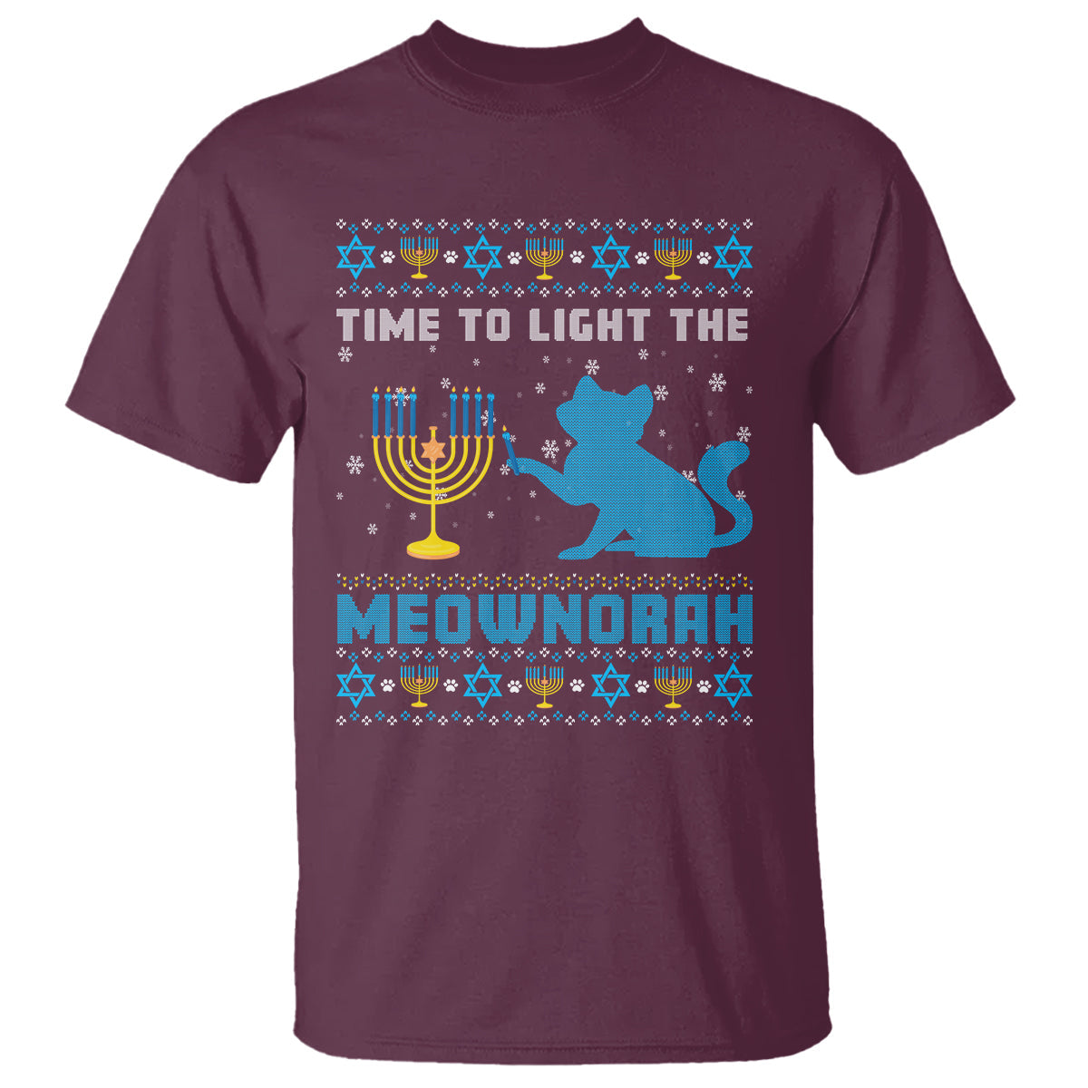 hanukkah-cat-t-shirt-light-the-meownorah-jewish-hanukkah-cat-menorah-chanukah
