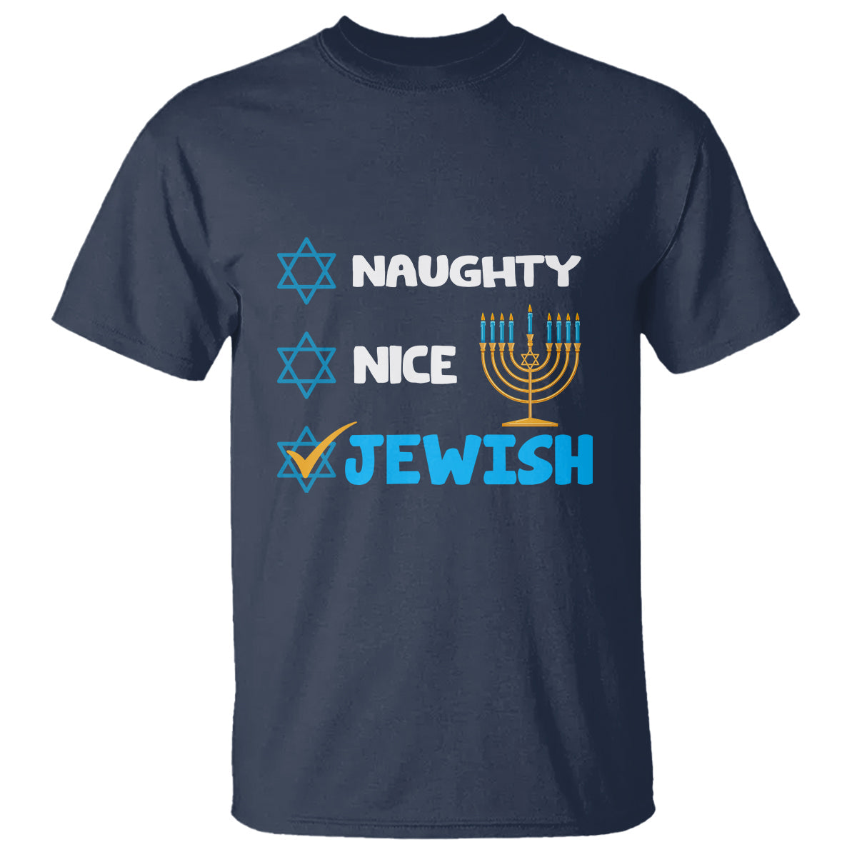 nice-naughty-jewish-menorah-hanukkiah-chanukah-ugly-hanukkah-t-shirt