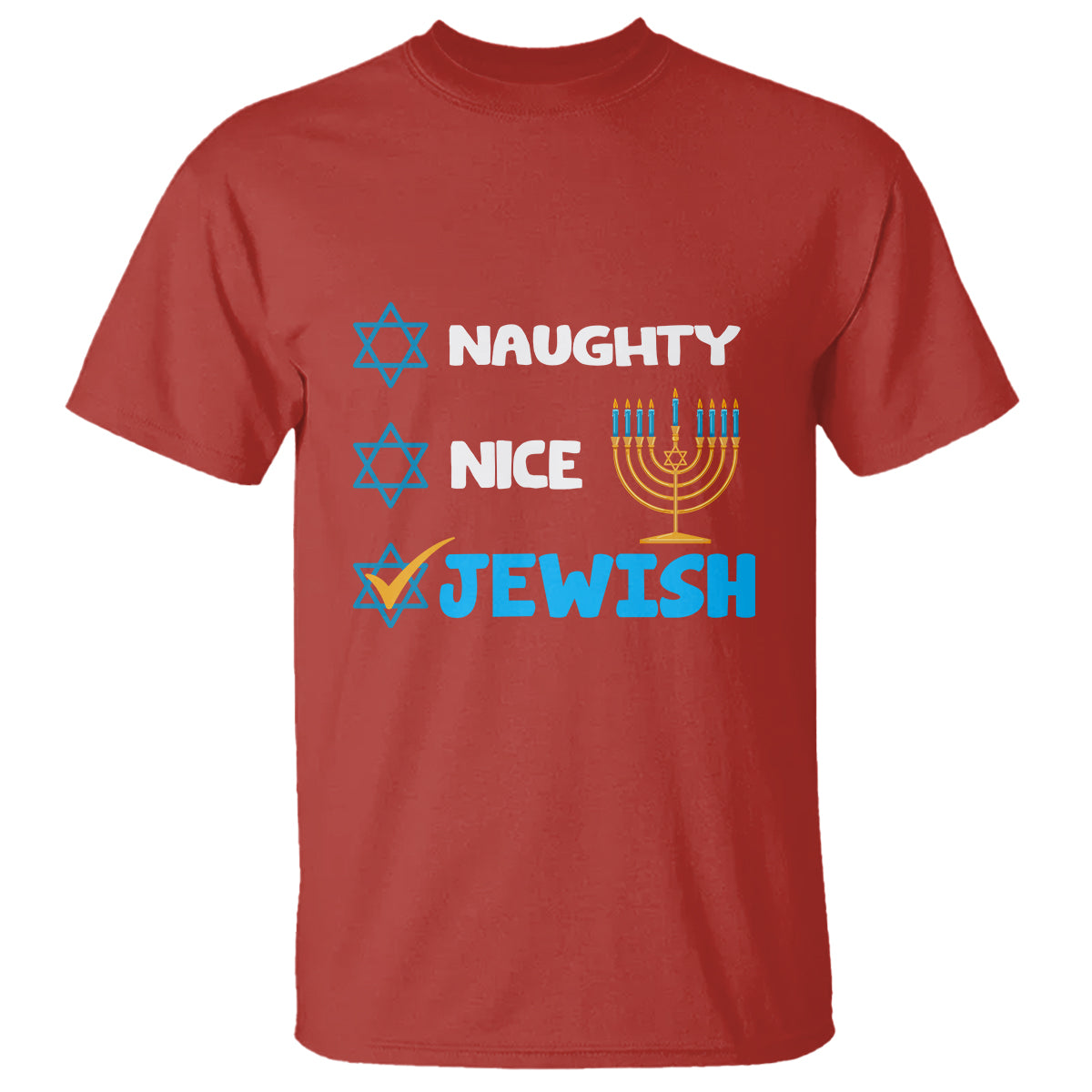 nice-naughty-jewish-menorah-hanukkiah-chanukah-ugly-hanukkah-t-shirt