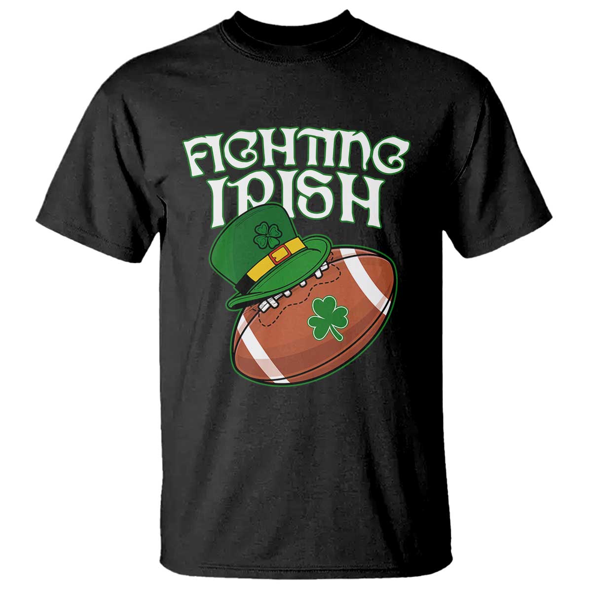 fighting-irish-t-shirt-football-shamrock-st-patricks-spirit-classic-vintage