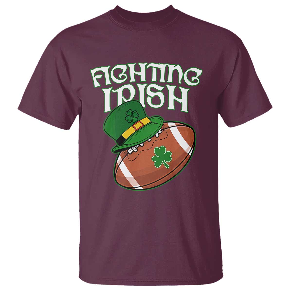 fighting-irish-t-shirt-football-shamrock-st-patricks-spirit-classic-vintage