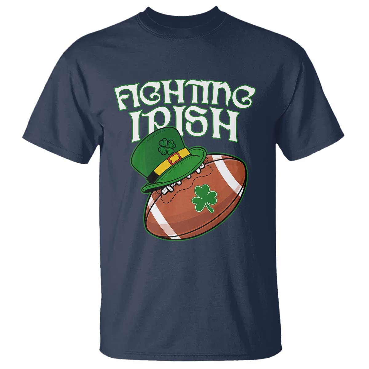 fighting-irish-t-shirt-football-shamrock-st-patricks-spirit-classic-vintage