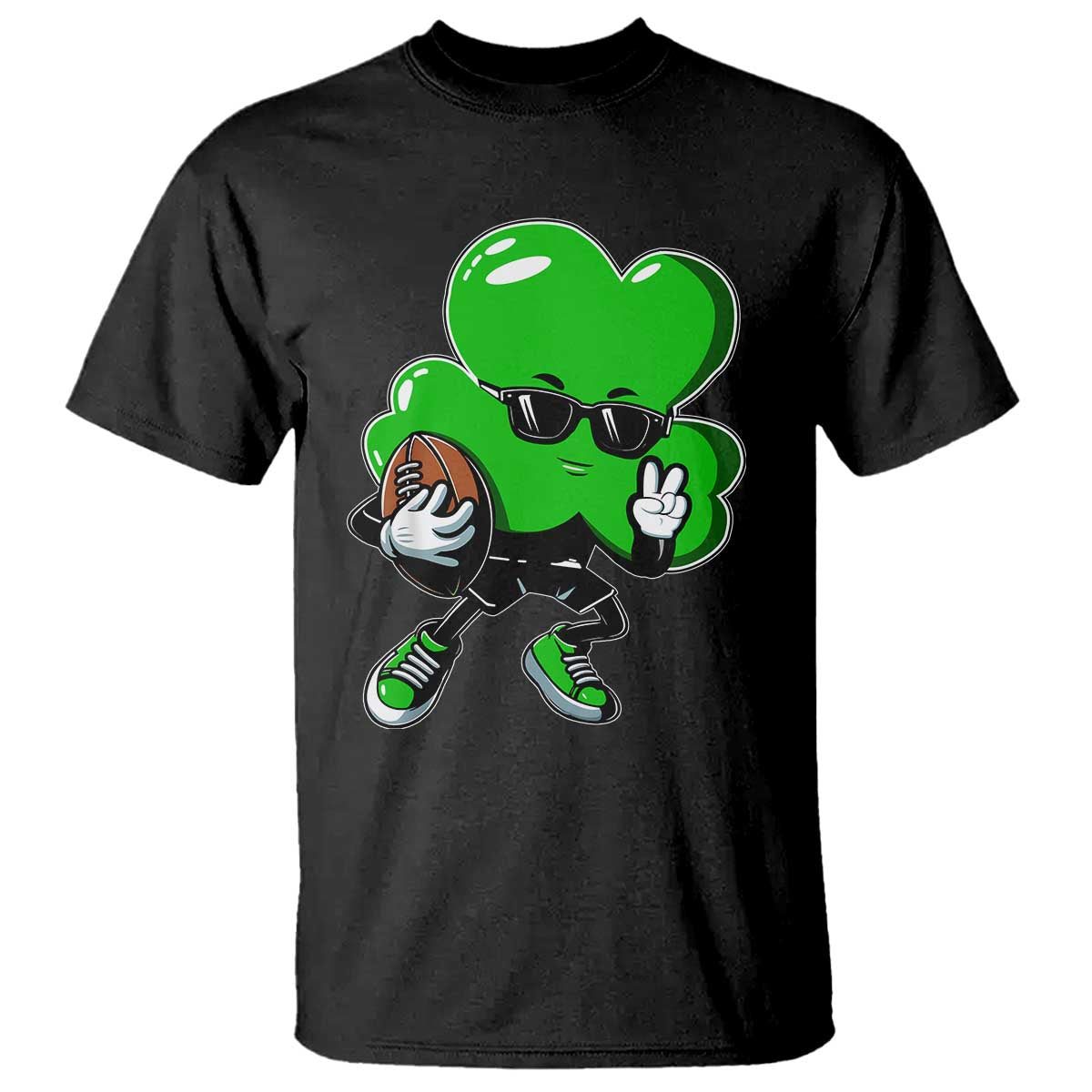 st-patricks-day-shamrock-playing-football-t-shirt-cute-gift-for-sports-lovers