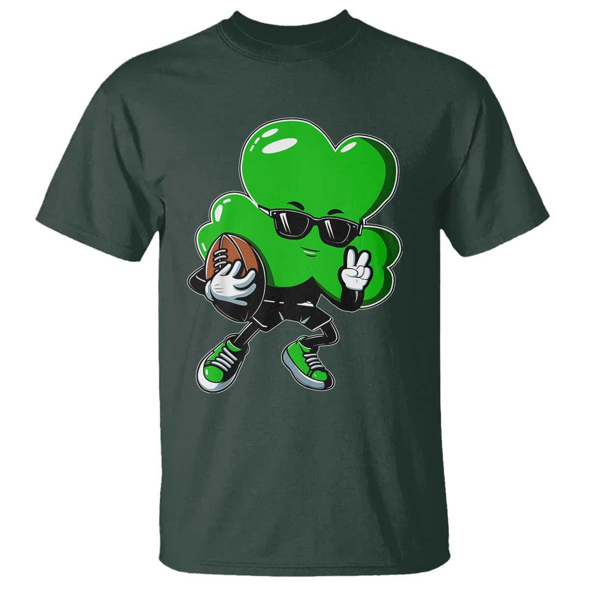 st-patricks-day-shamrock-playing-football-t-shirt-cute-gift-for-sports-lovers