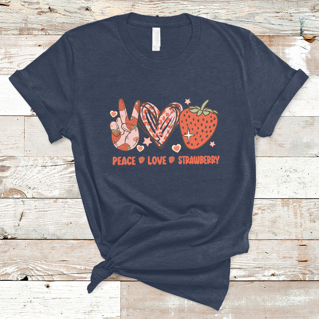 peace-love-strawberry-cute-strawberry-festival-fruit-lover-t-shirt-strawberry-shirt-spring-season-shirt-t-shirt-ts02