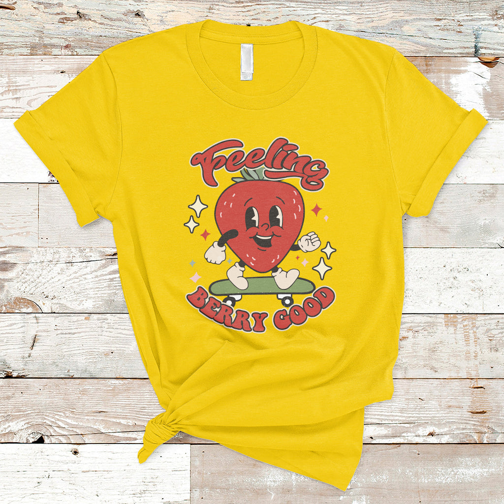 feeling-berry-good-cute-strawberry-festival-botanical-fruit-t-shirt-strawberry-shirt-spring-season-shirt-t-shirt-ts02