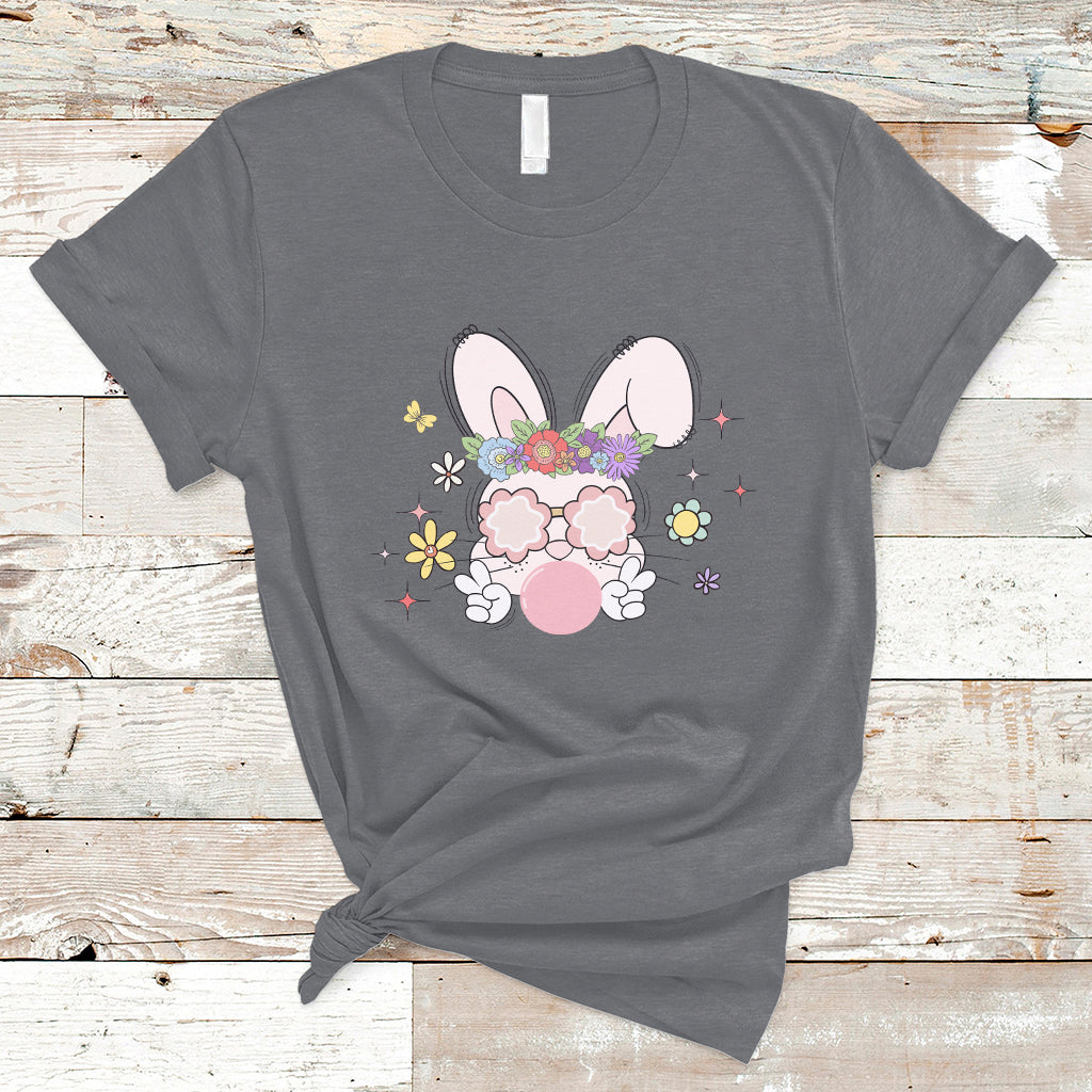 cute-easter-bunny-head-glasses-bubblegum-flower-easter-day-t-shirt-ts02