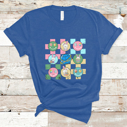 retro-happy-easter-cute-easter-bunny-easter-eggs-hunting-t-shirt-ts02