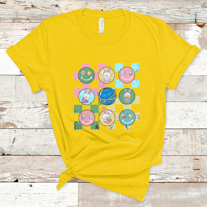retro-happy-easter-cute-easter-bunny-easter-eggs-hunting-t-shirt-ts02