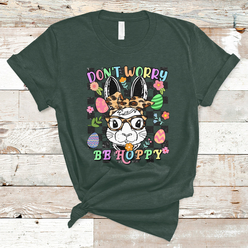 dont-worry-be-hoppy-rabbit-cute-easter-bunny-head-retro-t-shirt-ts02