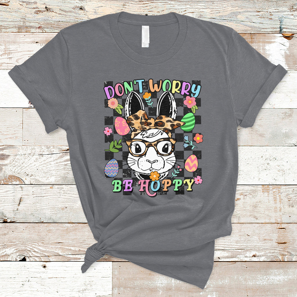 dont-worry-be-hoppy-rabbit-cute-easter-bunny-head-retro-t-shirt-ts02