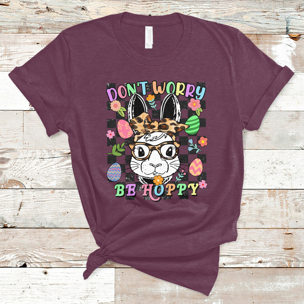 dont-worry-be-hoppy-rabbit-cute-easter-bunny-head-retro-t-shirt-ts02
