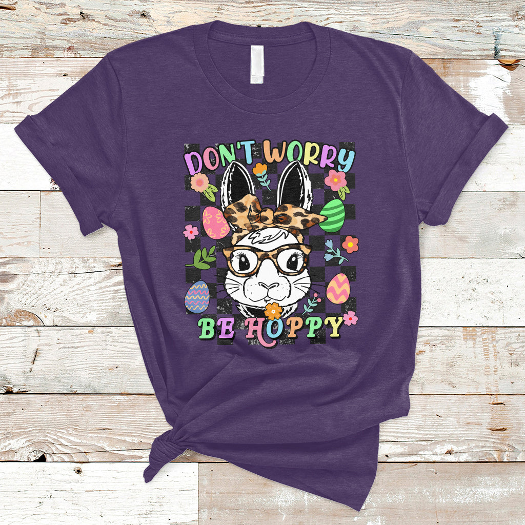 dont-worry-be-hoppy-rabbit-cute-easter-bunny-head-retro-t-shirt-ts02