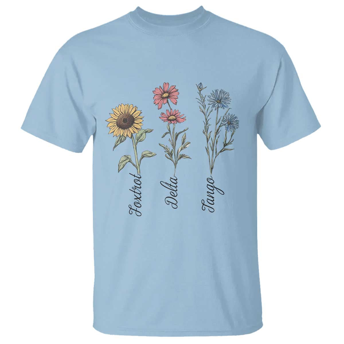 floral-fdt-foxtrot-delta-tango-t-shirt