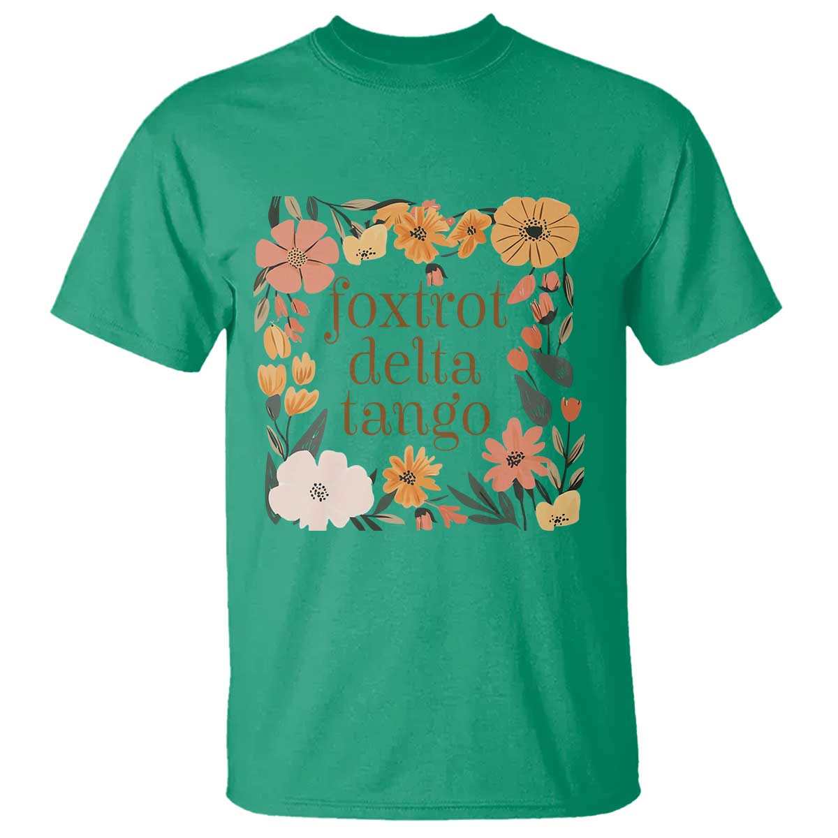 foxtrots-deltas-tangos-boho-floral-t-shirt-funny-offensive-retro