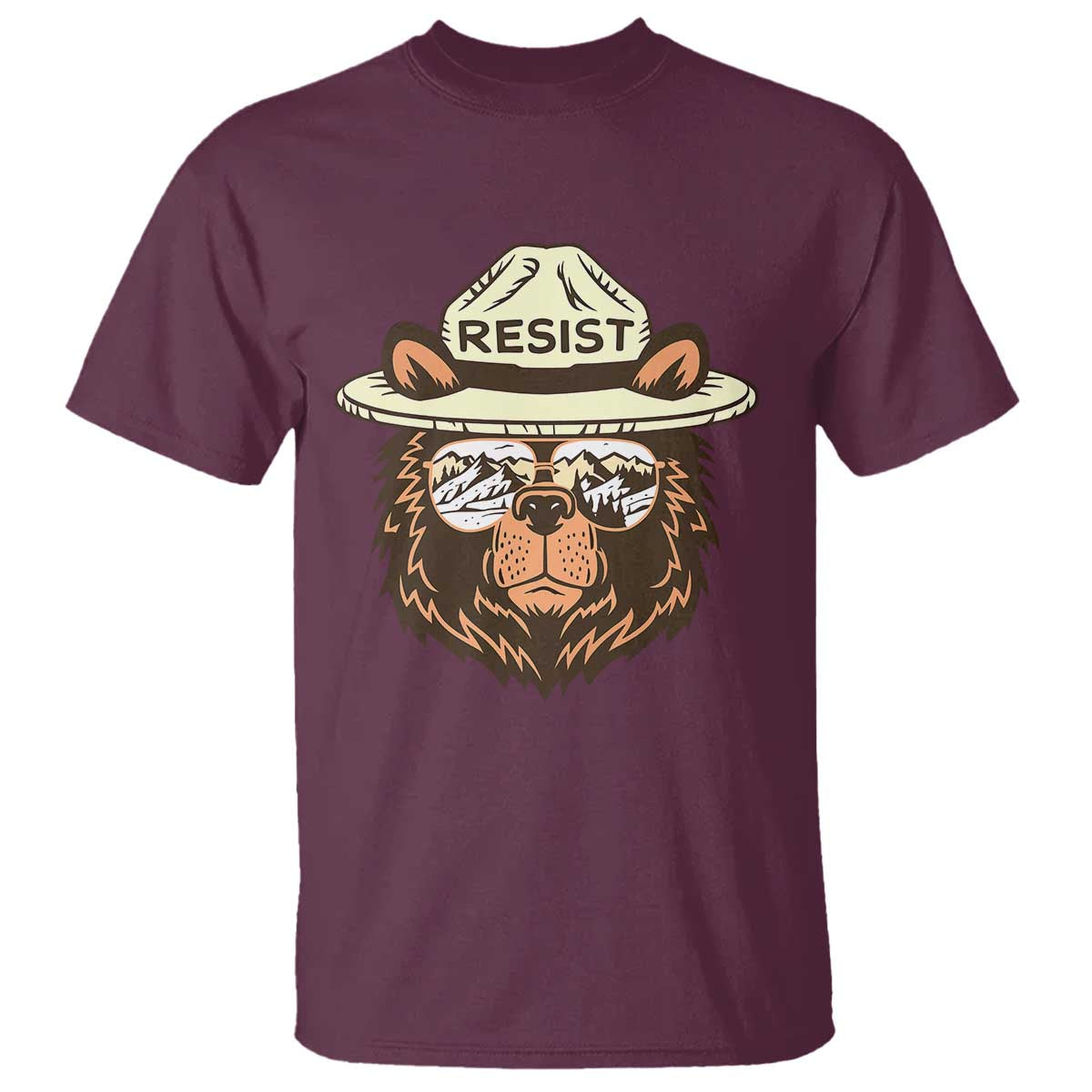 resist-bear-retro-vintage-t-shirt