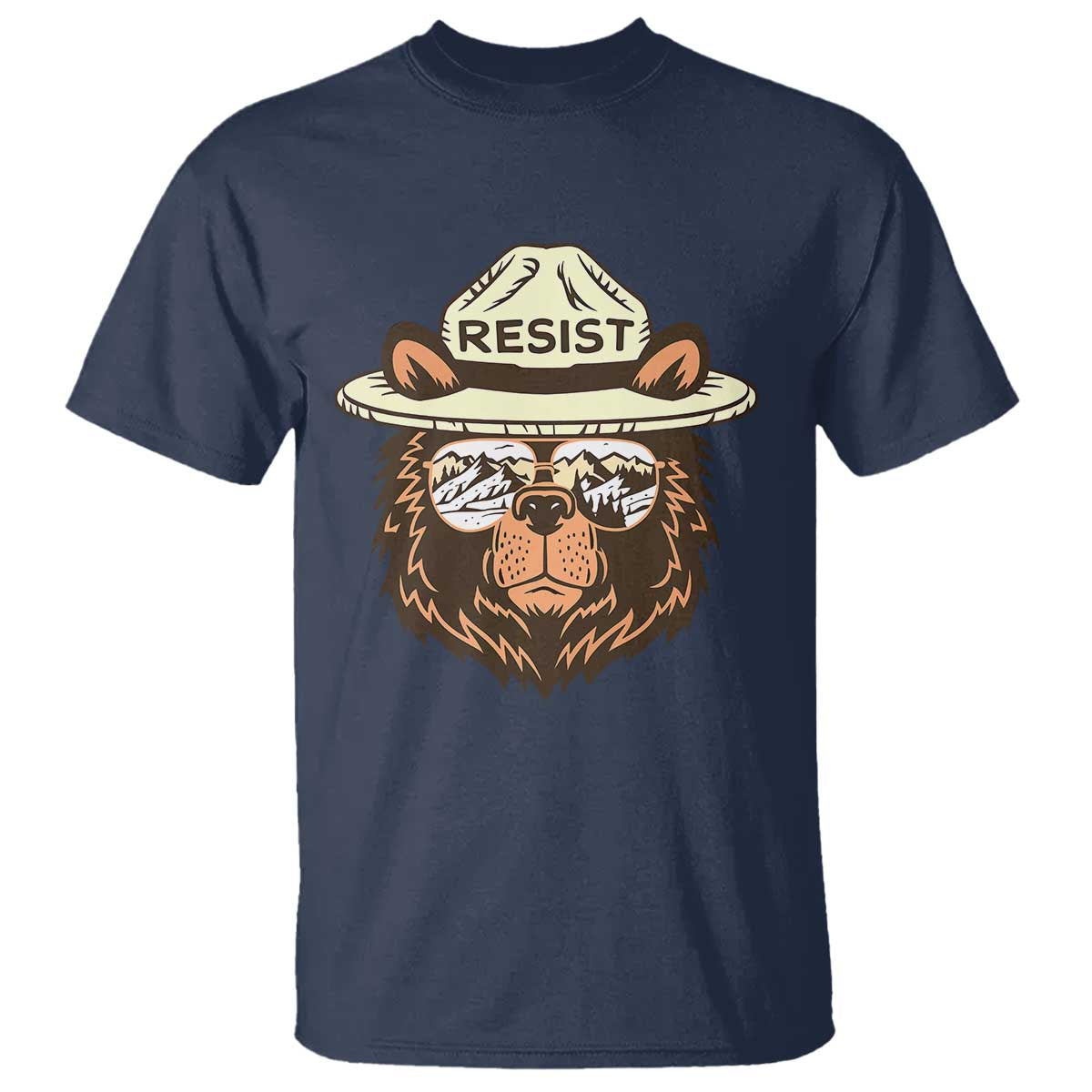 resist-bear-retro-vintage-t-shirt