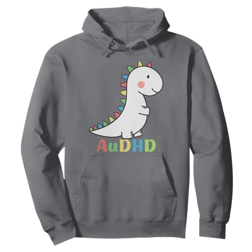 Cute Dinosaur AuDHD Hoodie ADHD Support