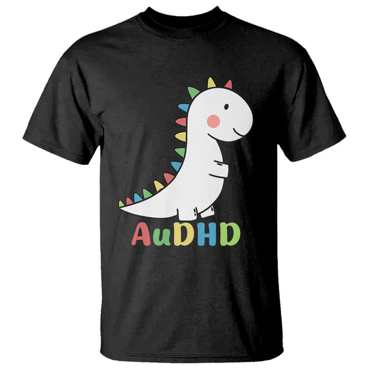 cute-dinosaur-audhd-t-shirt-adhd-awareness