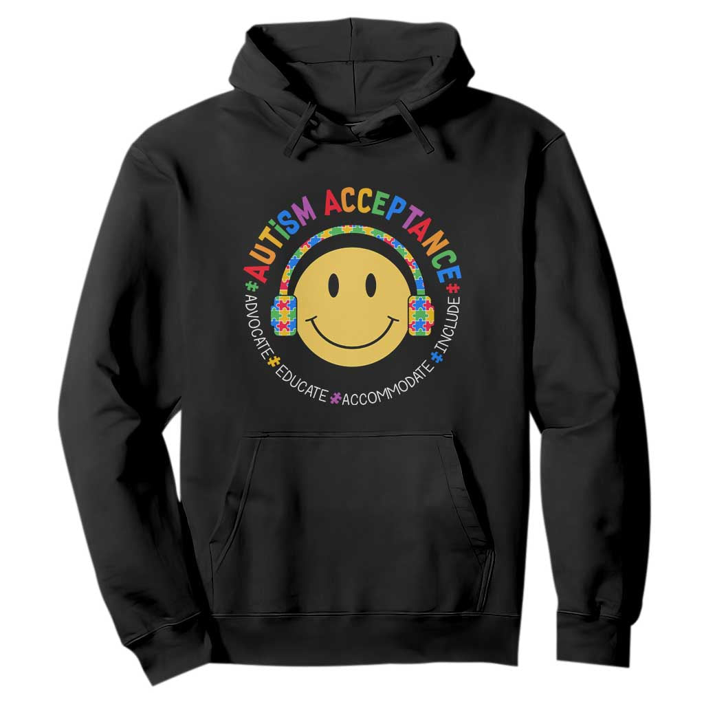 Autism Support Acceptance Hoodie Special Education Teacher Kids