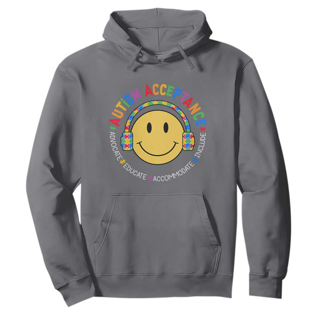 Autism Support Acceptance Hoodie Special Education Teacher Kids