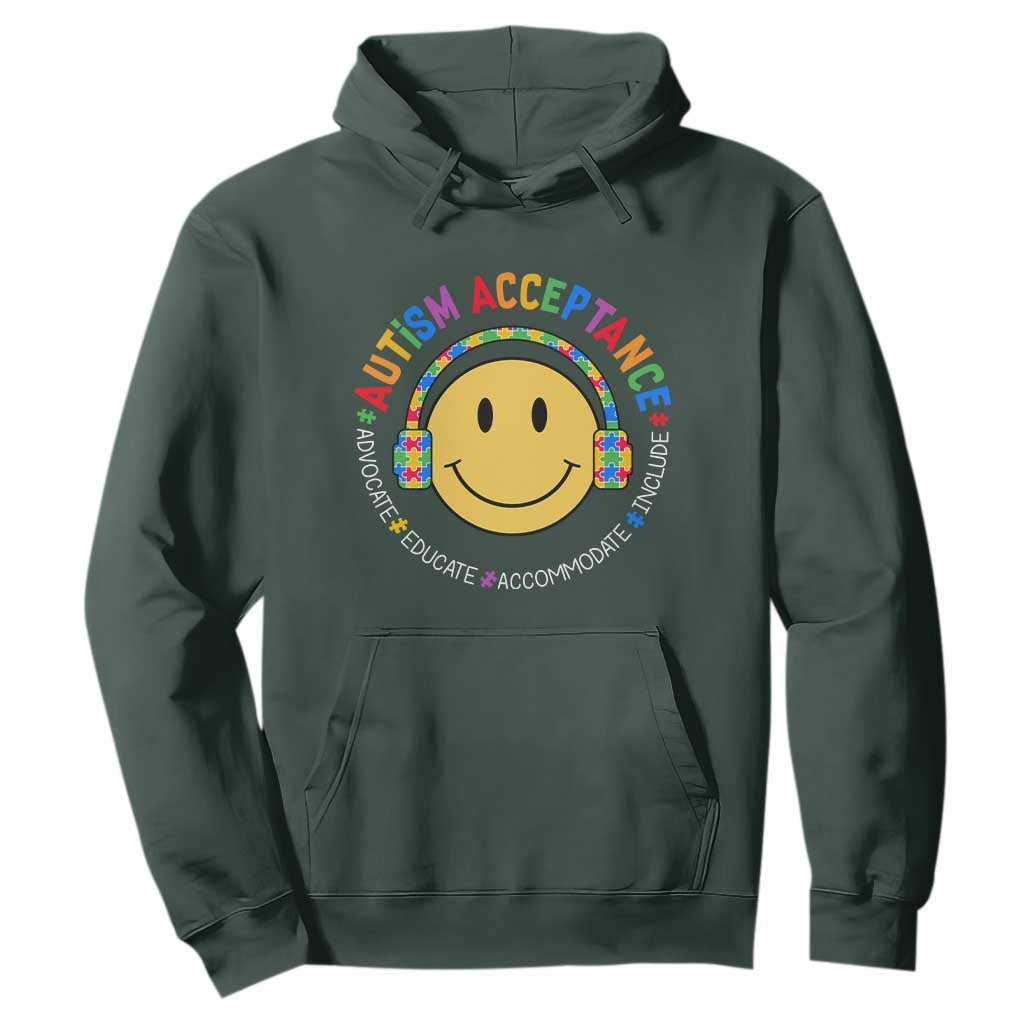 Autism Support Acceptance Hoodie Special Education Teacher Kids