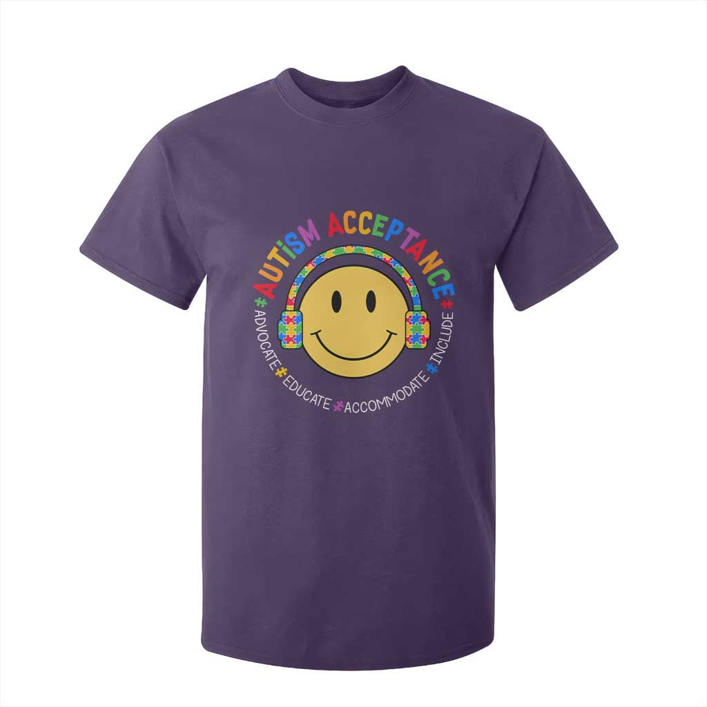 Autism Support Acceptance T Shirt For Kid Special Education Teacher Kids