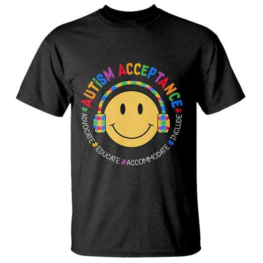 Autism Support Acceptance T Shirt Special Education Teacher Kids