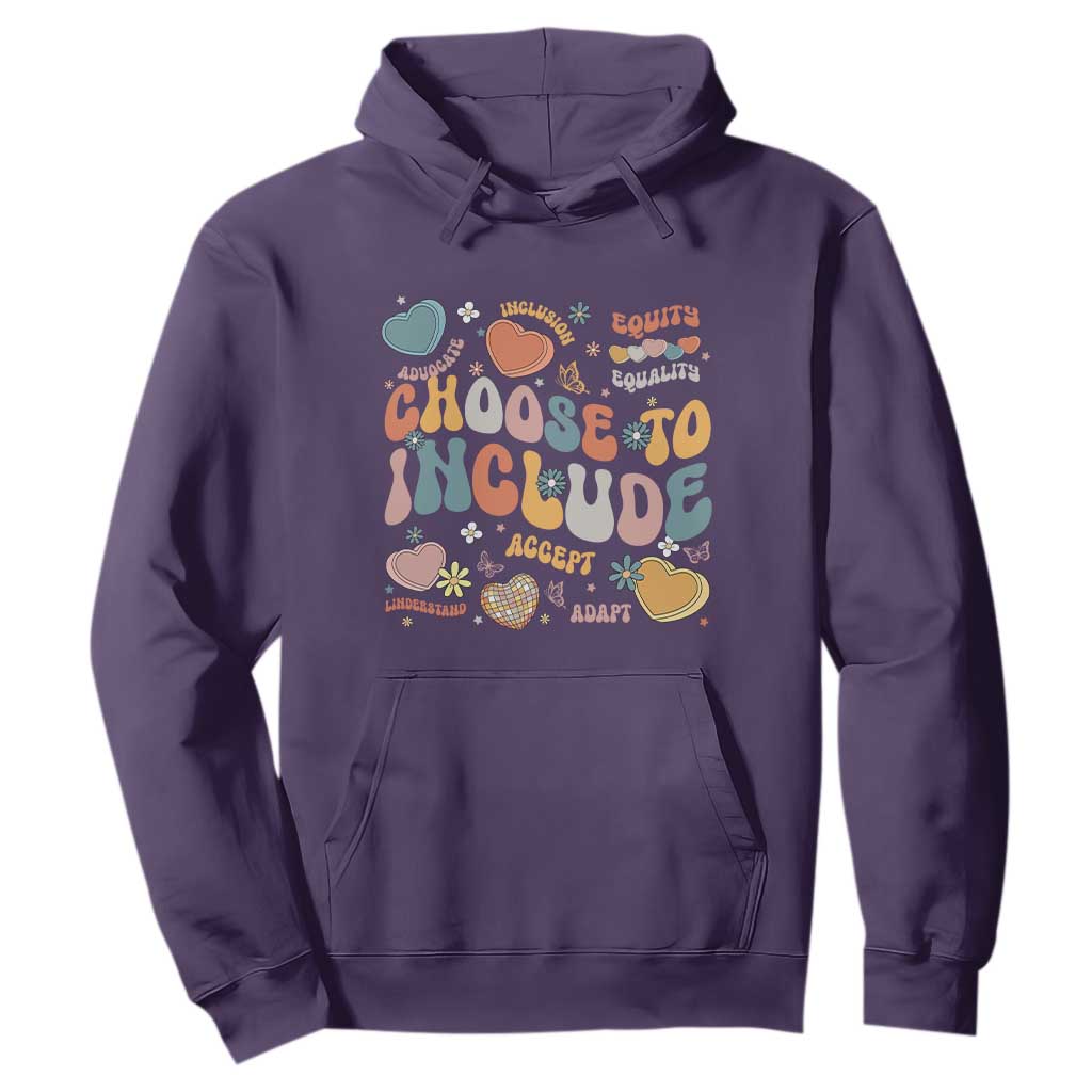 Autism Acceptance Hoodie Choose To Include Inclusion Matters